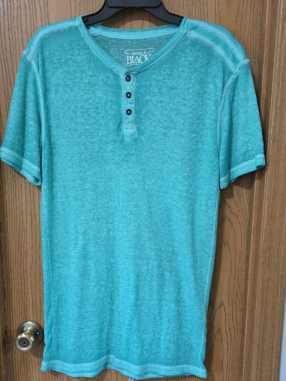 Men's Teal Short Sleeve  Shirt